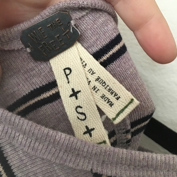 We The Free Striped Swing Tunic Tank Top - Picture 3 of 6